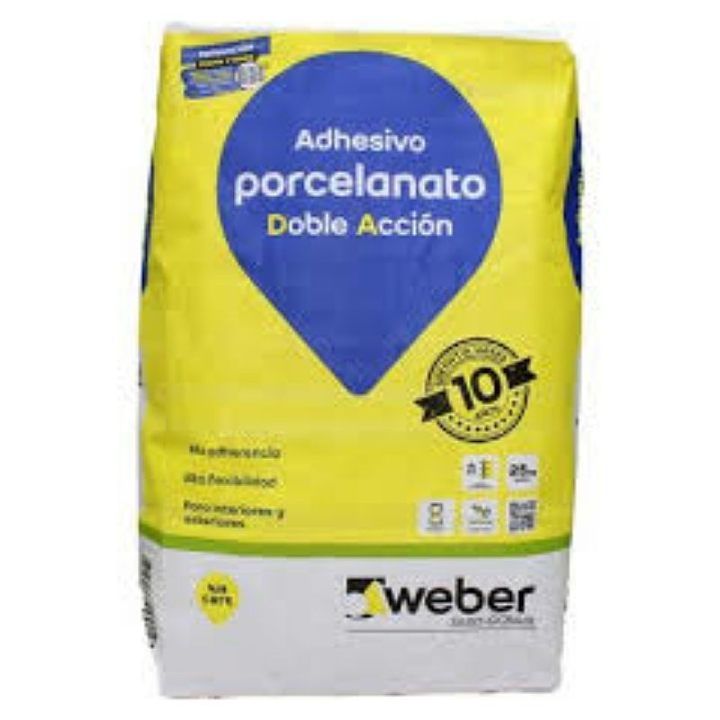 QUI093 WEBER PORCELANATO DA POLVO SACO 25KG