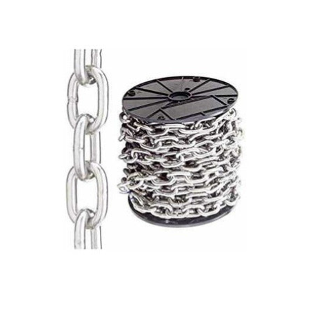 CAD02003XCARR CADENA ZINCADA (EN CARRETE) ESLABON LARGO 5 MM (60 M X R) (24KG)