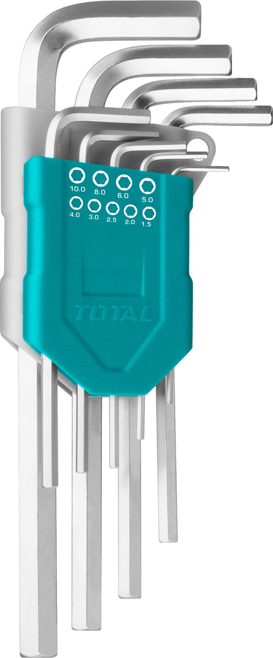 THT106191 JUEGO LLAVE HEXAGONAL 9 PCS INDUSTRIAL TOTAL
