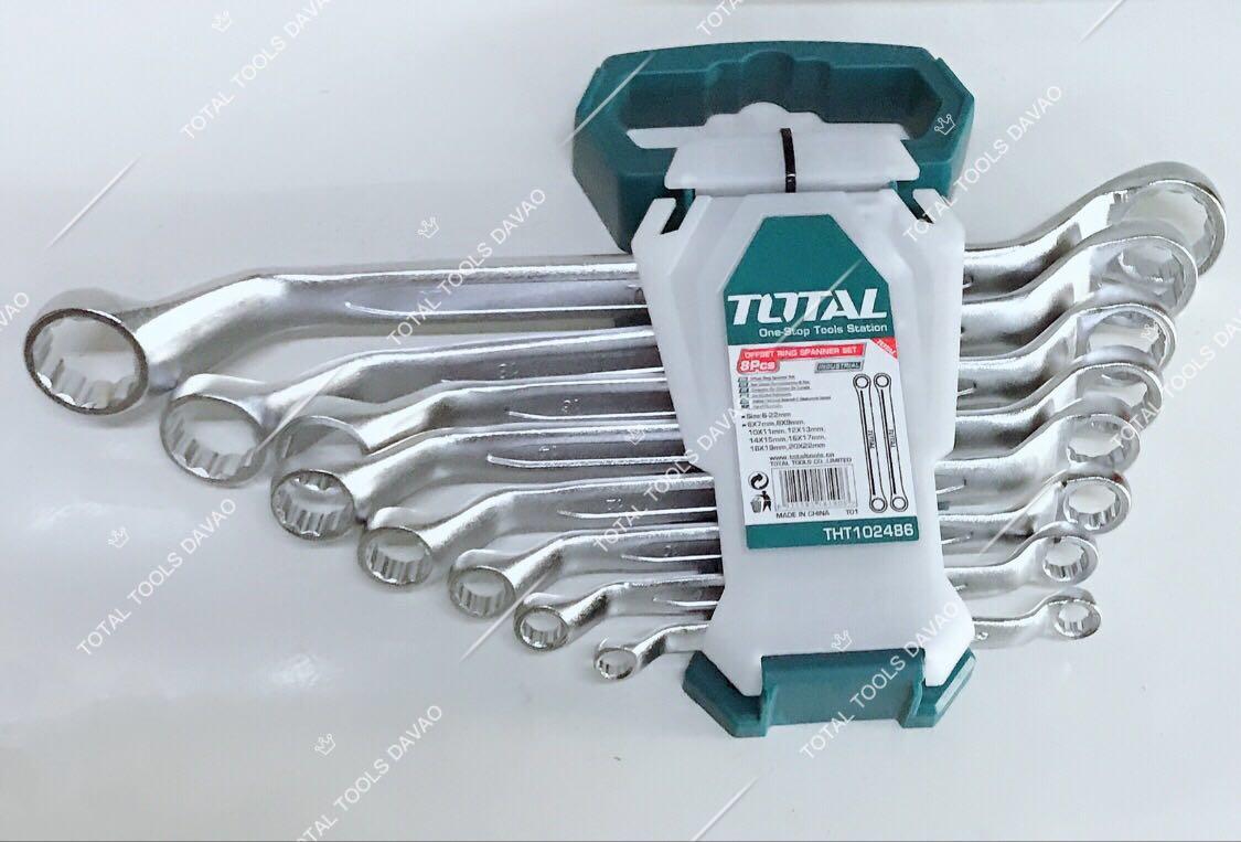 THT102486 JUEGO DE LLAVES ANILLO 8 PIEZAS TOTAL