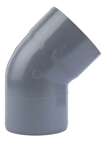 20464 CODO SANITARIO 75 X 45° ( VENTA X MULTIPLO DE 20 UNDS)