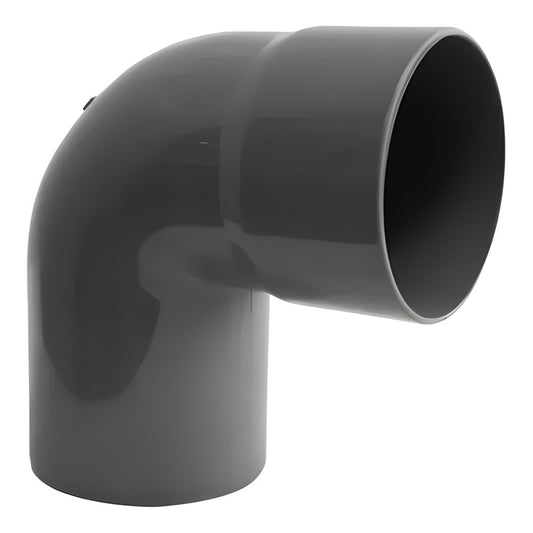 20439 CODO SANITARIO GRIS 110MM X 87,5° (VENTA X MULTIPLOS DE 10 UNDS)