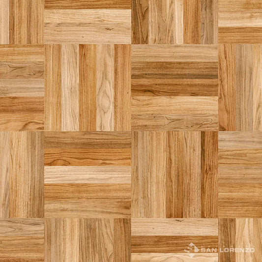 CERAMICA PISO PARQUET FLORESTA BEIGE 45X45 (2,29 M2 X CAJA) (44 X PALET)