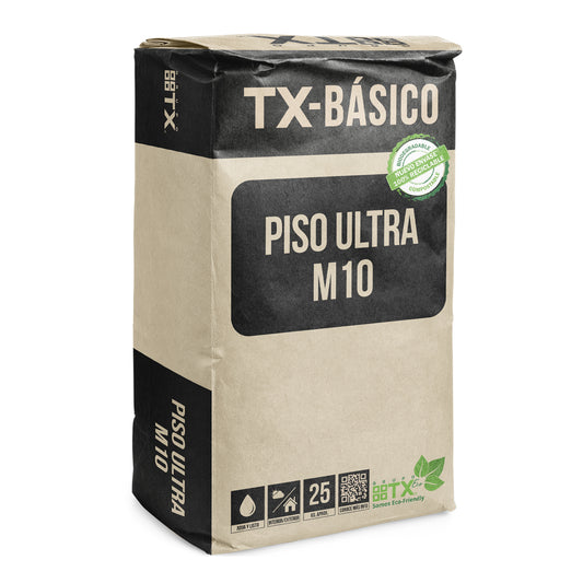 MORTERO PARA PISO TX ULTRA M10 SACO 25 KG PI004-25