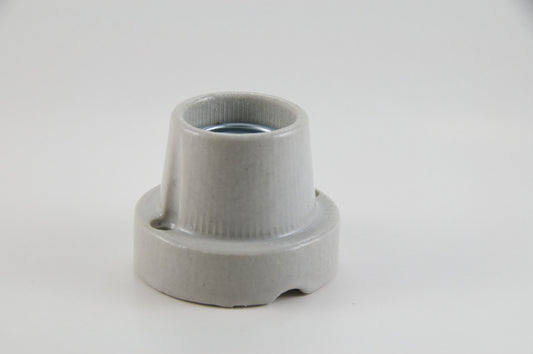 93PT001125 PORTALAMPARA BASE RECTA PORCELANA E27