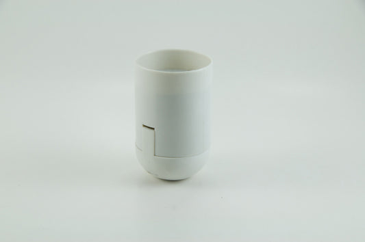 93PT0M1170 PORTALAMPARA PLASTICO BLANCO MARFIL E27