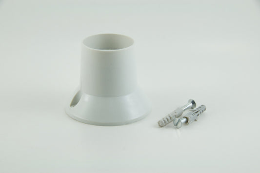 93PT0M2150 PORTALAMPARA BASE RECTA BLANCO MARFIL E27
