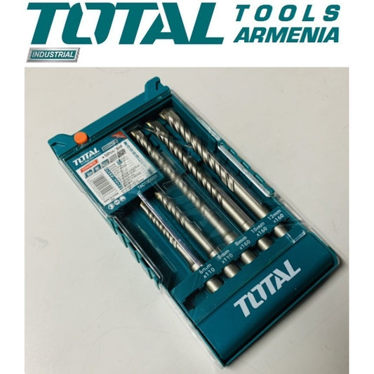 TAC190501 SET BTOCAS SDS PLUS 5 PIEZAS TOTAL