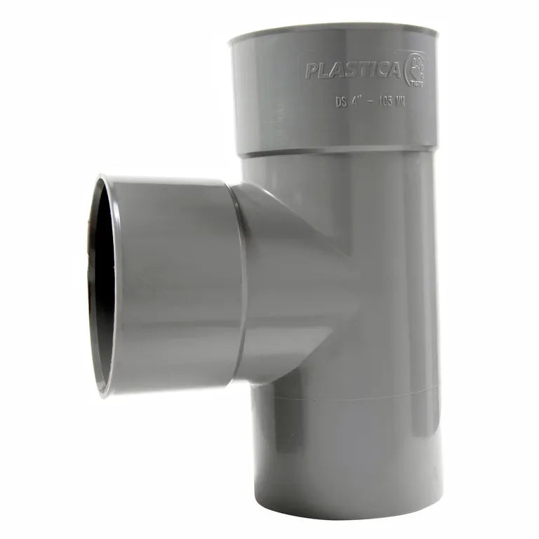 20440 TEE SANITARIA GRIS 110MM (VENTA X MULTIPLOS DE 20 UNIDS)