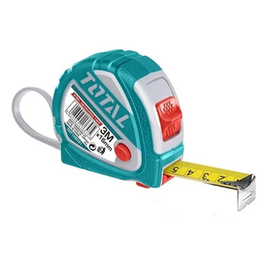 TMT126031 CINTA METRICA DE ACERO 3MX16MM TOTAL