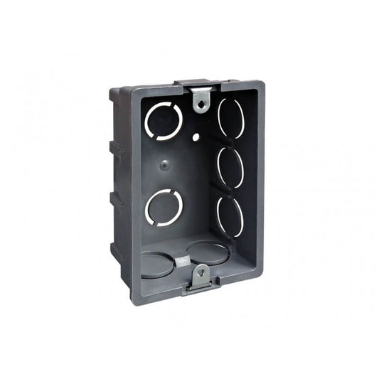 51576 CAJA ELECTRICA TABIQUE C/OREJA METAL GRIS 16-20 M