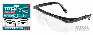 TSP301 GAFAS PROTECTORAS TRANSPARENTES 4 POSICIONES TOTAL