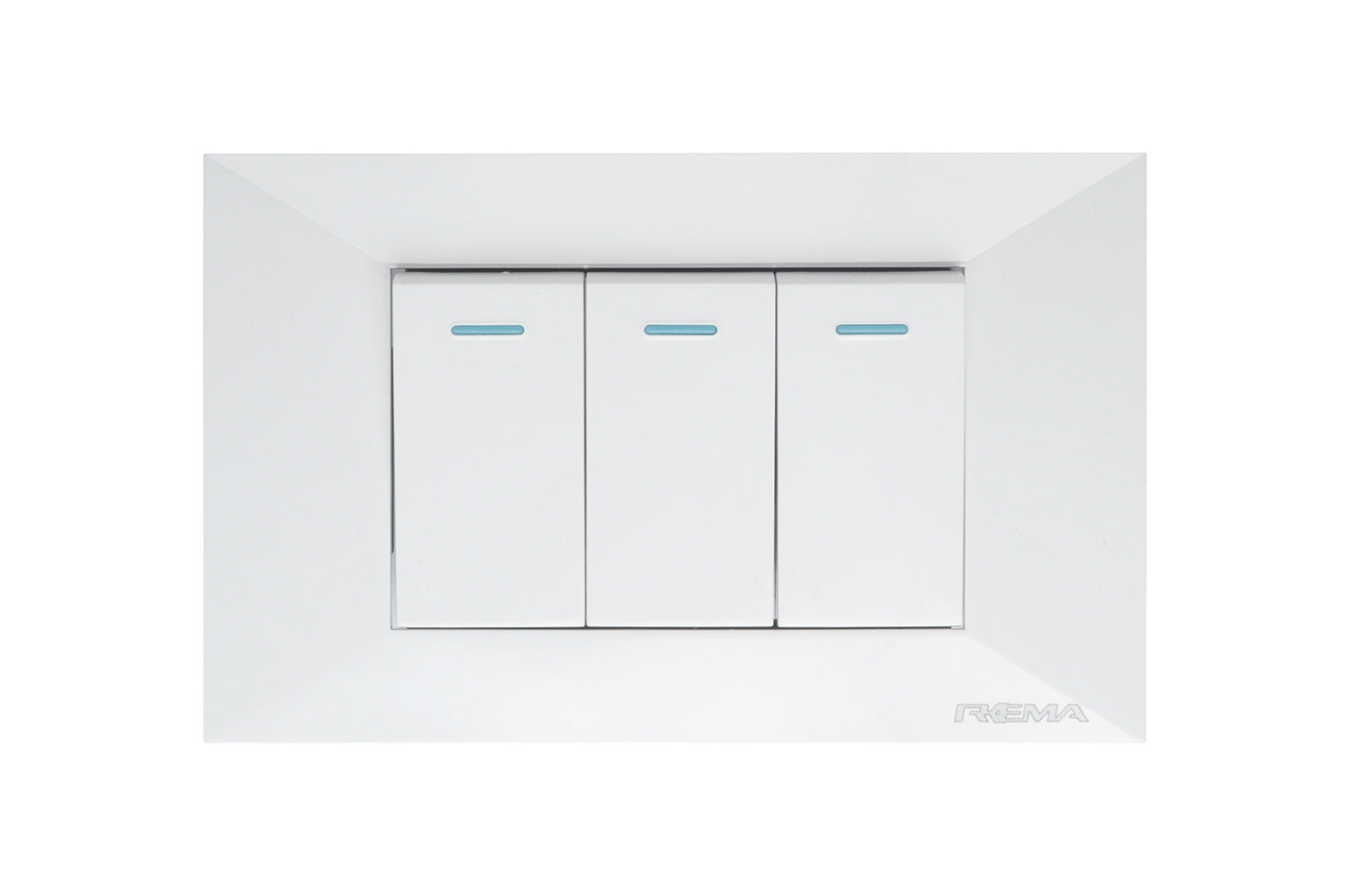 98PTGMM068 INTERRUPTOR TRIPLE (9/12) 10A 250 V BLANCO MARFIL