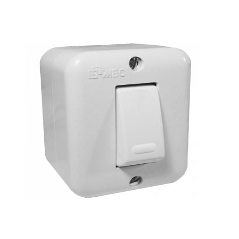 0100IA0341 INTERRUPTOR SIMPLE 9/12 - 250V 16A - BLANCO