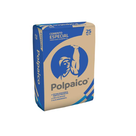 911450 CEMENTO GRIS POLPAICO 25 KG (72)