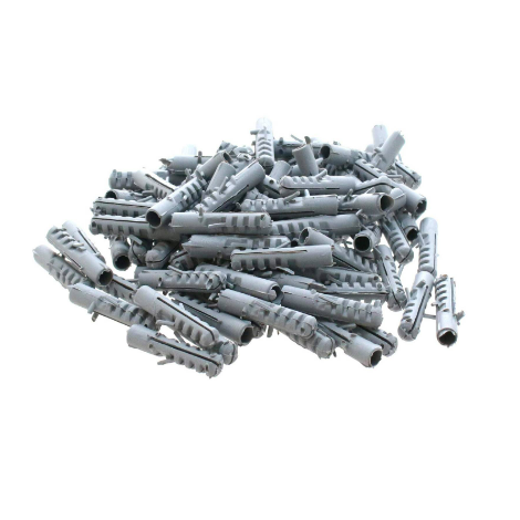 TARUGO NYLON 6MM BOLSA 100 UN 7501200010001B