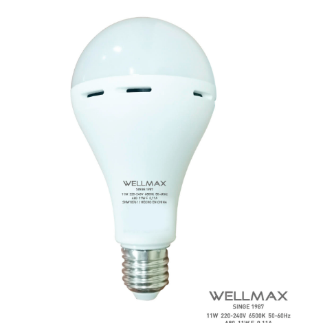 AMPOLLETA WELLMAX E-27 EMERGENCIA 11W CW/ A80/11WF 173056