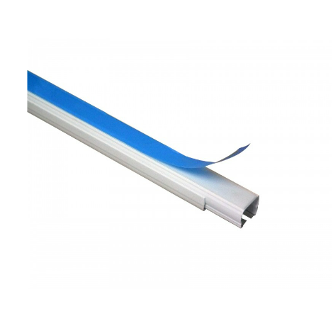 CANALETA ELECTRICA CON ADHESIVO PVC 20 X 10 X 2000 MM 51851